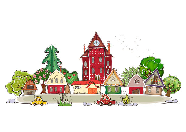 城市背景城市背景《快乐世界》集合城市背景图片下载