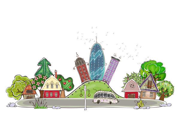 城市背景城市背景《快乐世界》集合城市背景图片下载