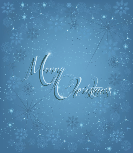 圣诞背景雪花。图片下载