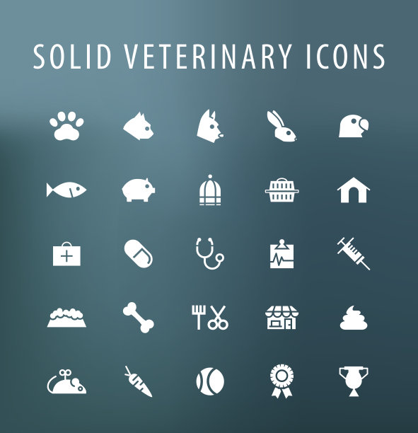 兽医图标。图片下载