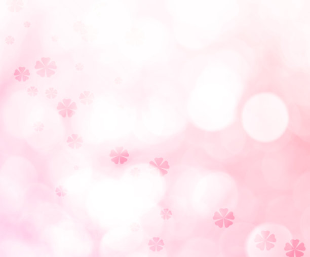 粉花盛开散景背景图片下载