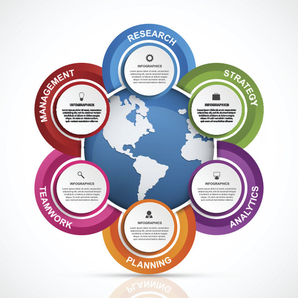 摘要信息图形设计模板。图片下载