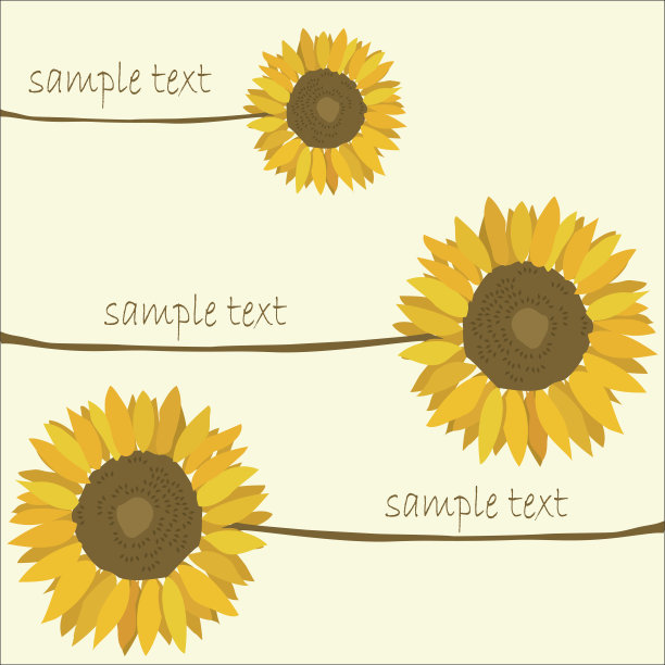 向日葵的背景图片下载