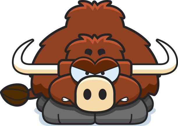 愤怒的小牦牛图片下载