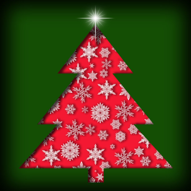 圣诞树的背景。图片下载