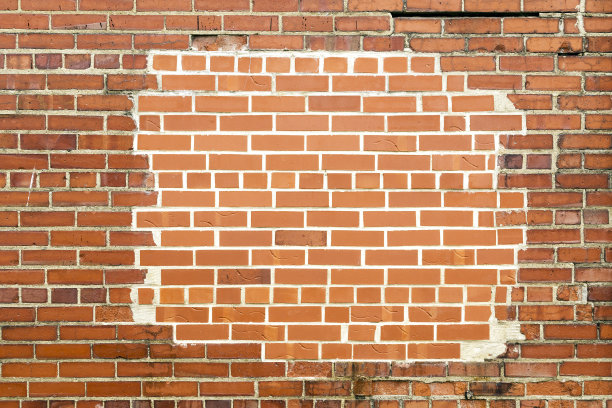 新旧砖砌墙图片下载