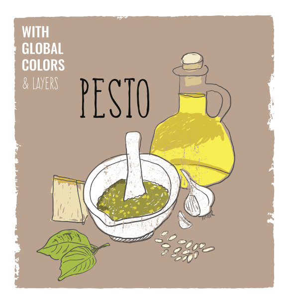 香蒜沙司图片下载