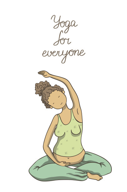 孕妇做瑜伽图片下载