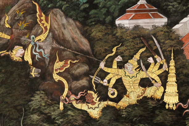 泰国的画图片下载