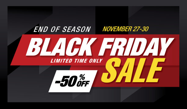黑色星期五的促销海报图片下载