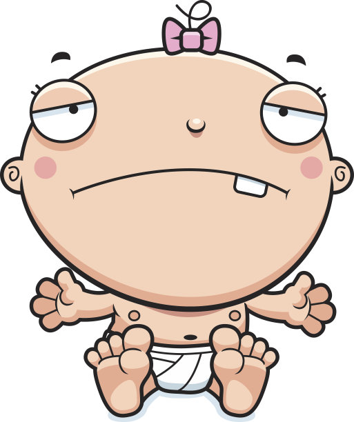 卡通女孩伤心图片下载