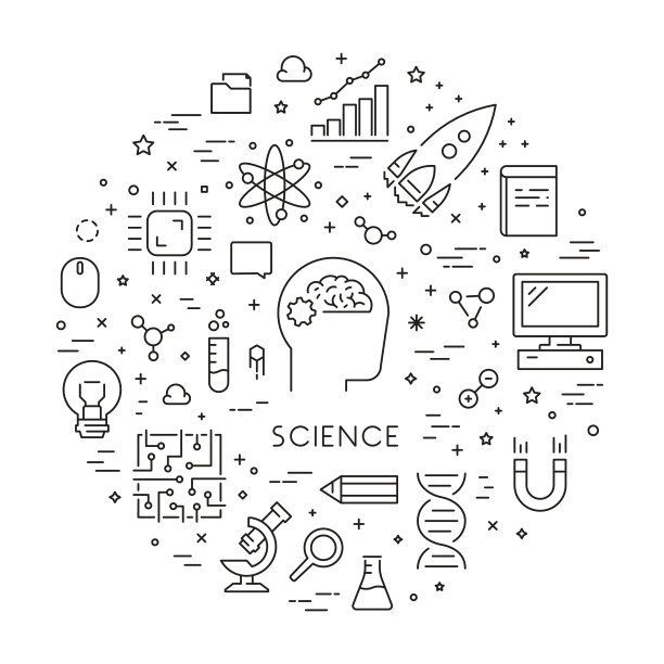 线网概念的科学图片下载
