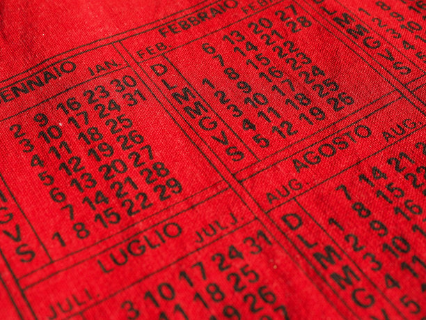 日历的页面图片下载