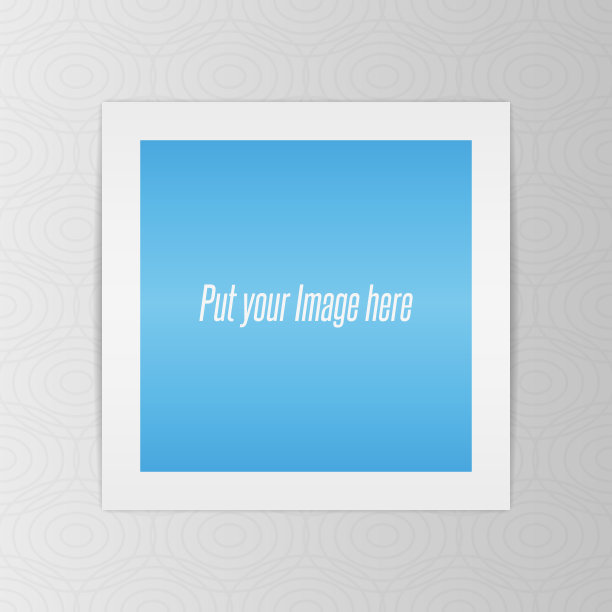 照片表的空白现实模板图片下载