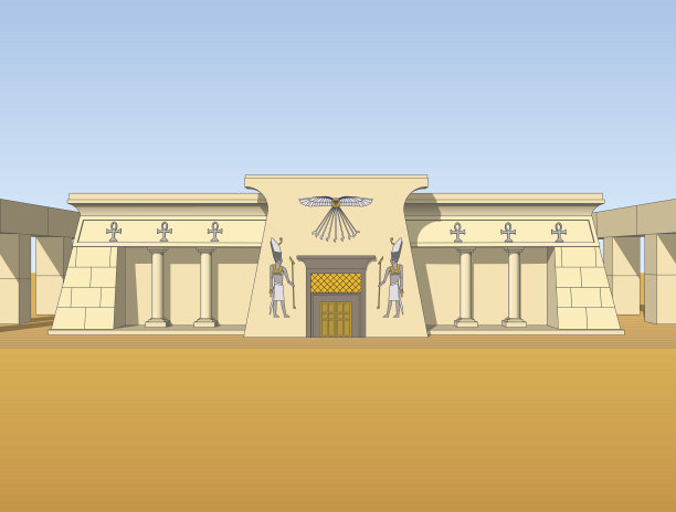 埃及式建筑图片下载