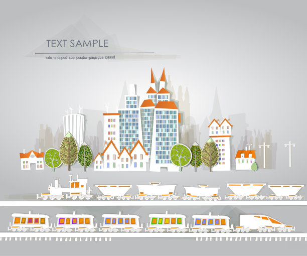 繁忙的道路、路口和桥梁汇集白城图片下载