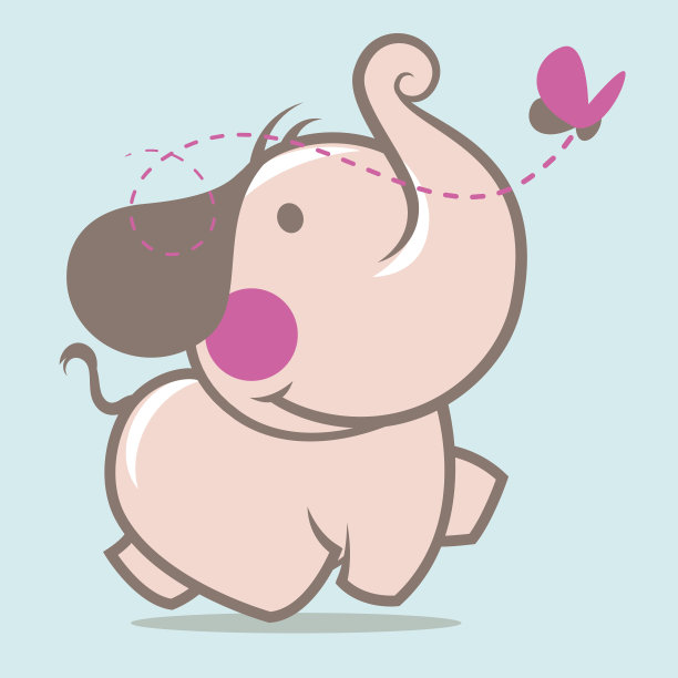 可爱的小象图片下载