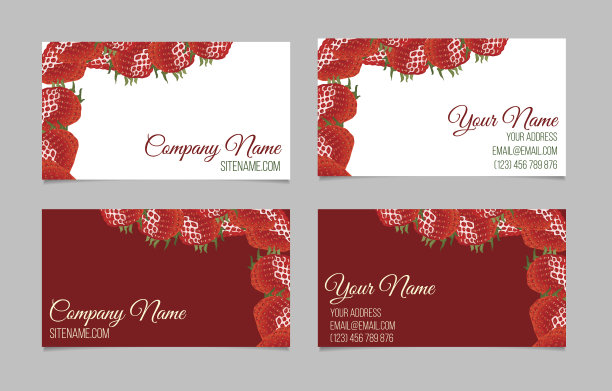 矢量名片集图片下载