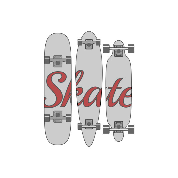 滑板设计集图片下载