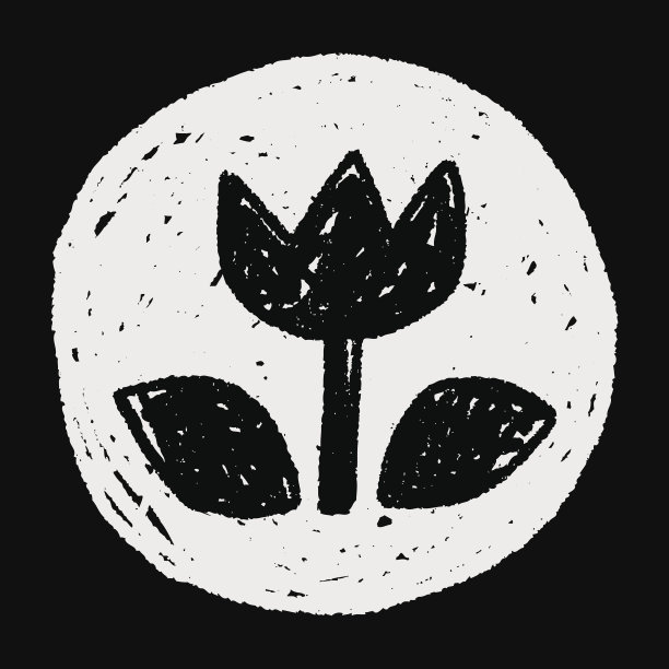 涂鸦的花图片下载