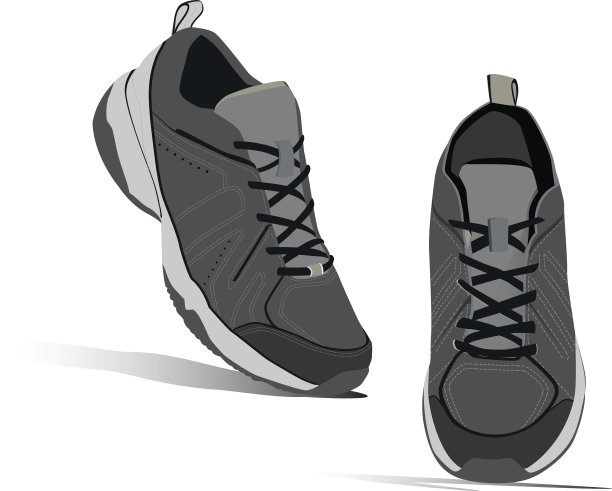 运动鞋插图。图片下载