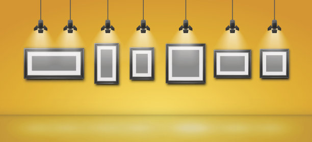 画廊的房间图片下载