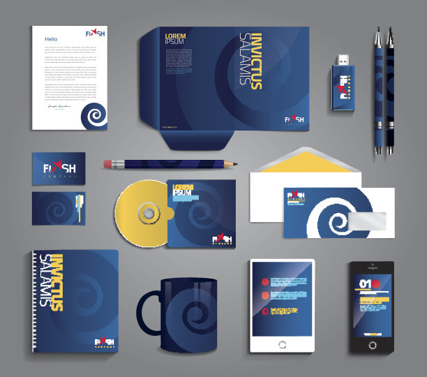 矢量图形专业为您的公司标识设计图片下载