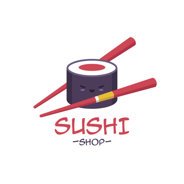 标志的寿司图片下载