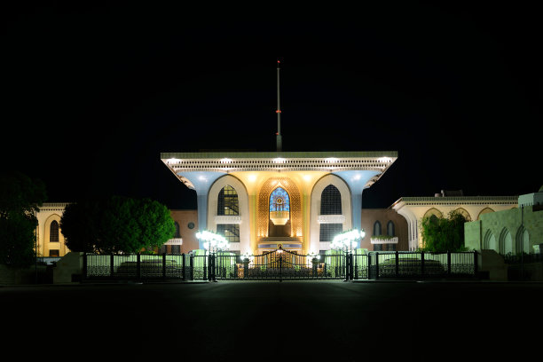 阿曼马斯喀特阿拉姆皇宫图片下载