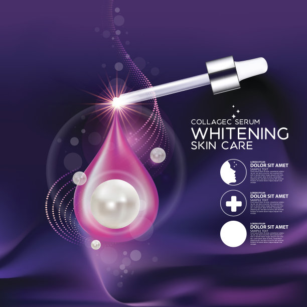 胶原蛋白血清背景概念护肤化妆品图片下载