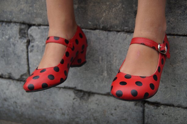 西班牙弗拉门戈舞鞋-坚韧图片下载