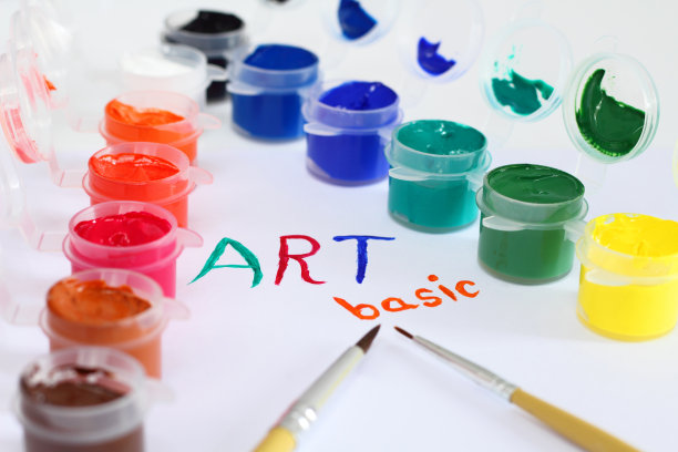 丙烯酸的颜色。图片下载