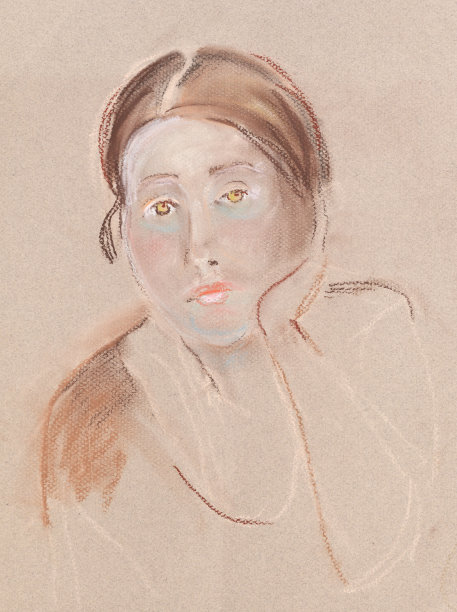 年轻女子的肖像图片下载