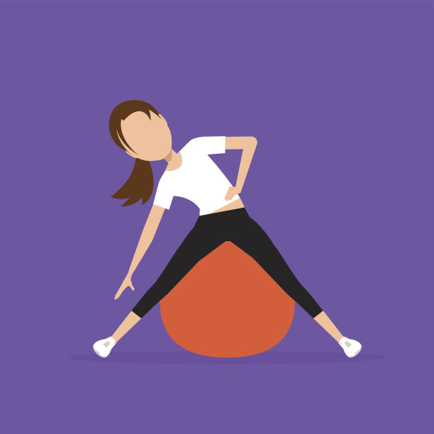 有氧运动。火车创造了美丽的身材。图片下载