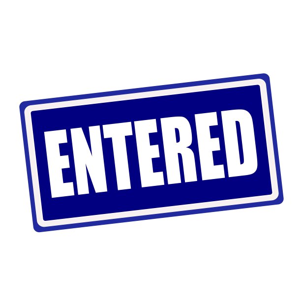 输入蓝色背景上的白色邮票文字图片下载