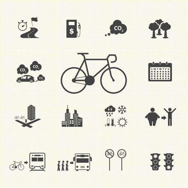 自行车图标图片下载