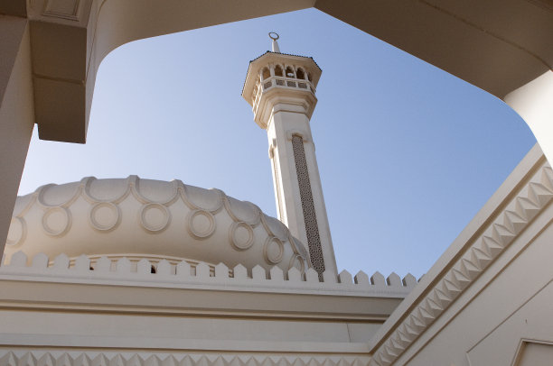 迪拜的宣礼塔图片下载