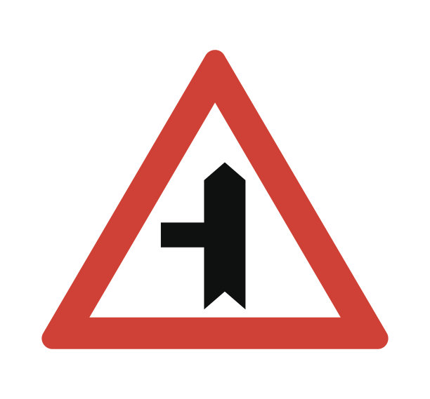 左边路标。图片下载