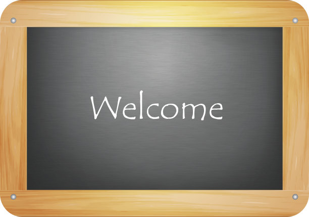 欢迎,黑板上图片下载