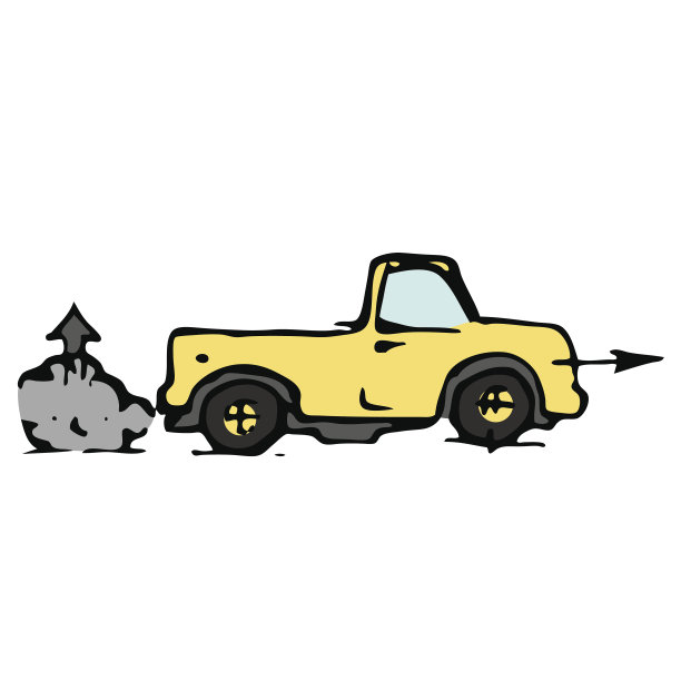 汽车emmits二氧化碳图片下载