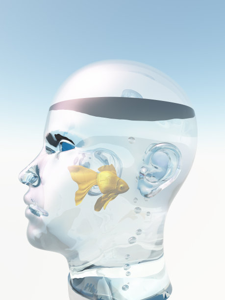 人头金鱼缸图片下载