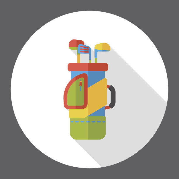 爱好高尔夫平面图标图片下载