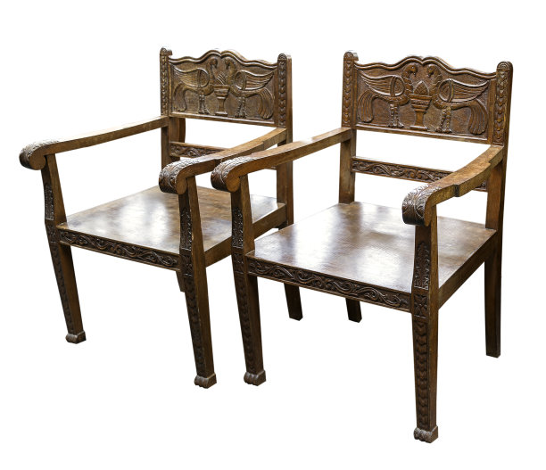 椅子上,木雕图片下载