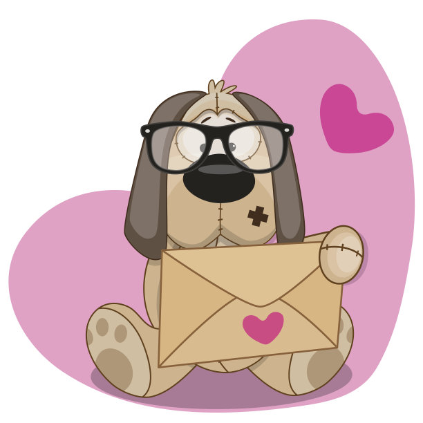 狗用信封图片下载