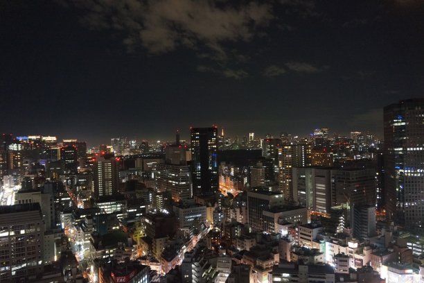 东京的夜景图片下载