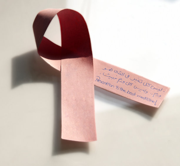 乳腺癌关注丝带图片下载