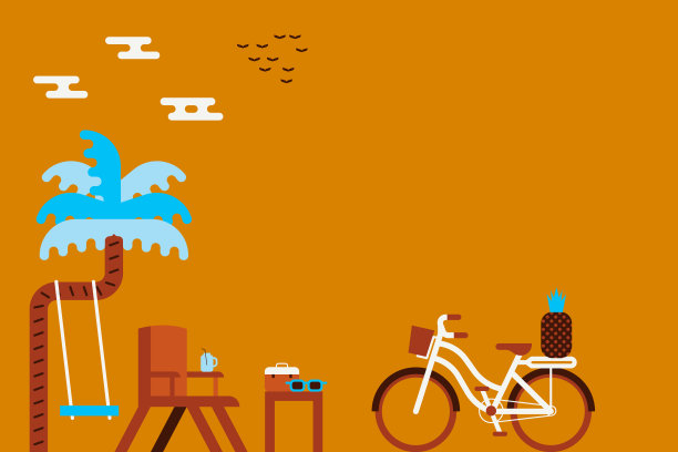 夏天的概念说明图片下载