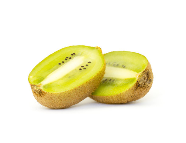 孤立的猕猴桃白色背景图片下载