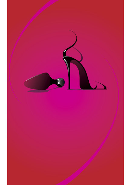 难以置信的黑色高跟鞋图片下载