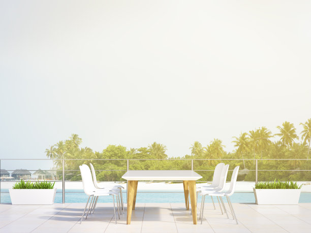 海滩餐厅图片下载